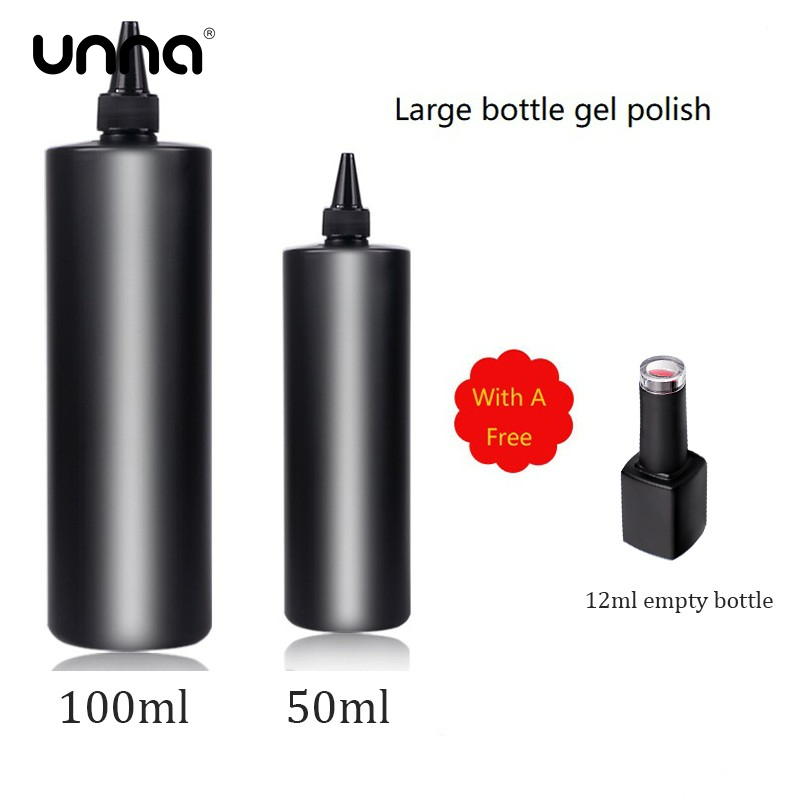 A large bottle of removable primer and no-wash tempered crystal-plated frosted plastic sealing layer